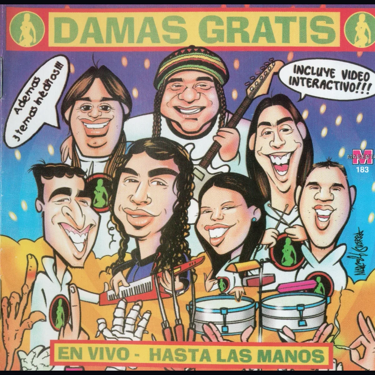 Carátula de En Vivo - Hasta las Manos