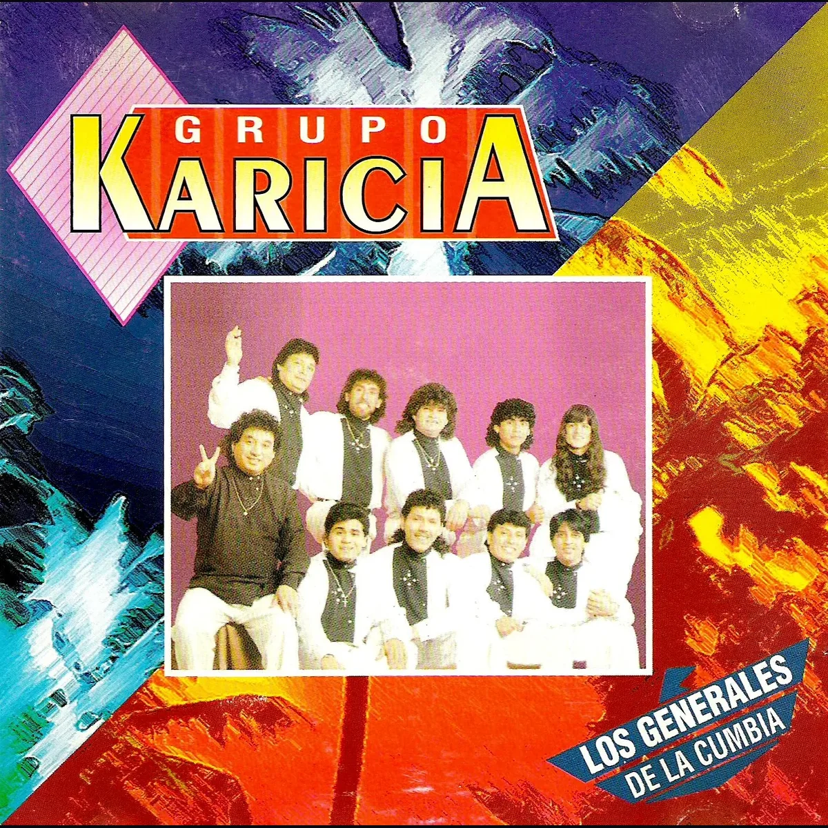 Carátula de Los Generales de la Cumbia