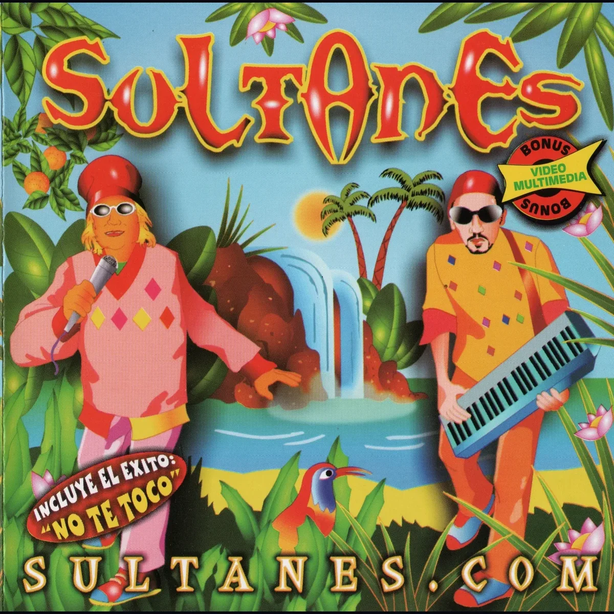 Carátula de Sultanes. Com