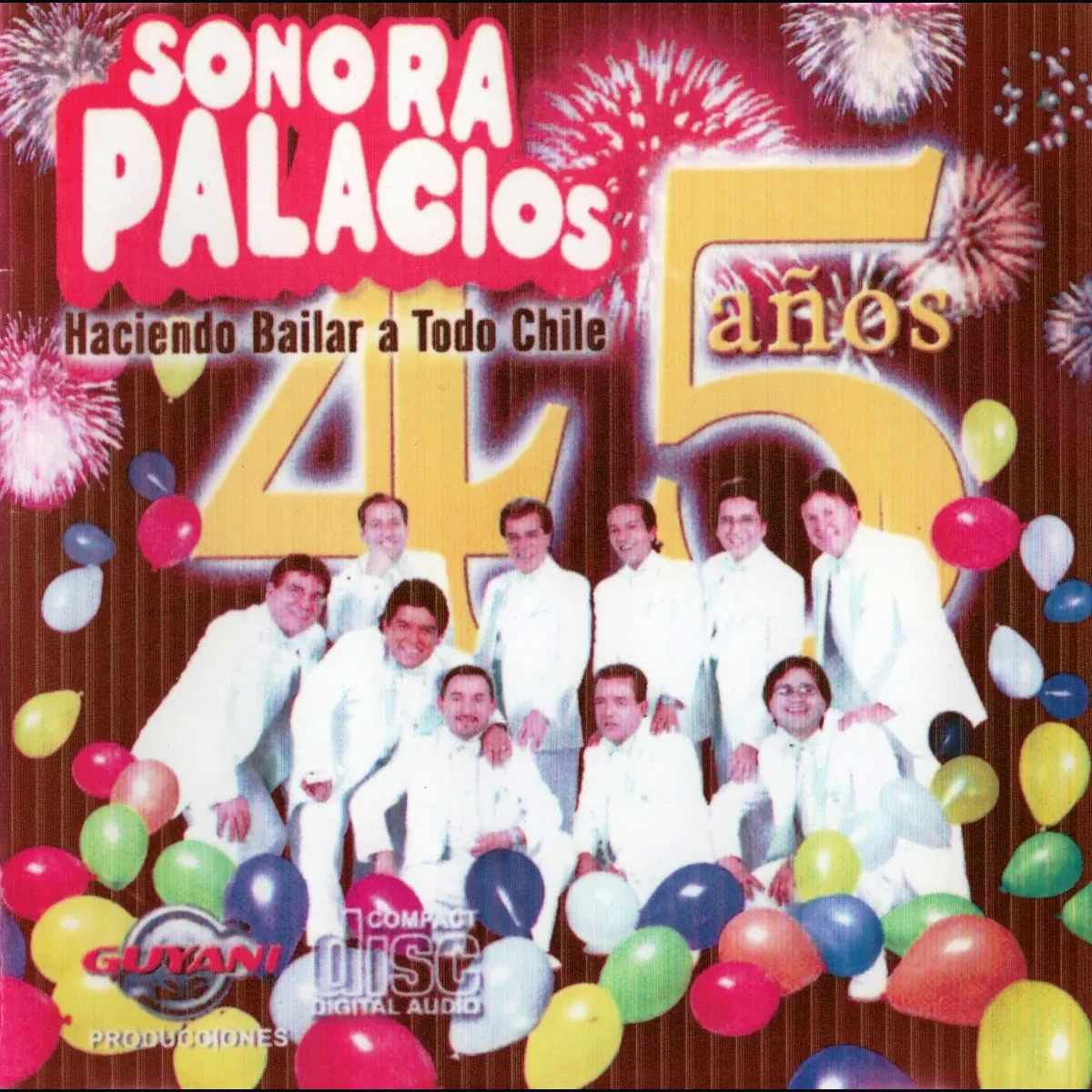Carátula de 45 Años | Haciendo Bailar a Todo Chile